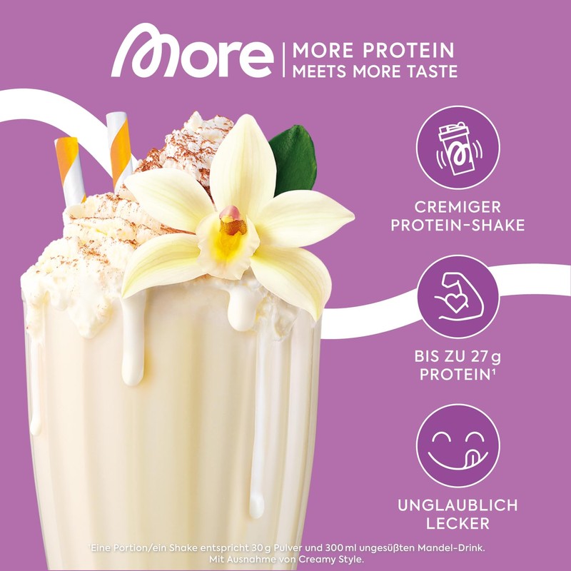 MORE NUTRITION Total Protein, Sample Bundle, 6 x 25g, Protein