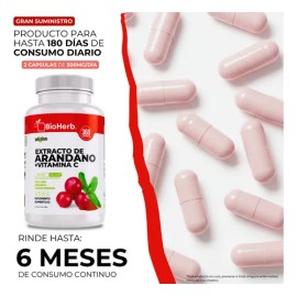 Extracto De Arándano 100% - Eficaz Apoyo Infección Urinaria