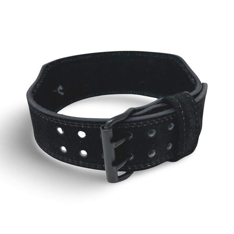 BEAR GRIP - Premium Suede Double Prong Weight Lifting Belt