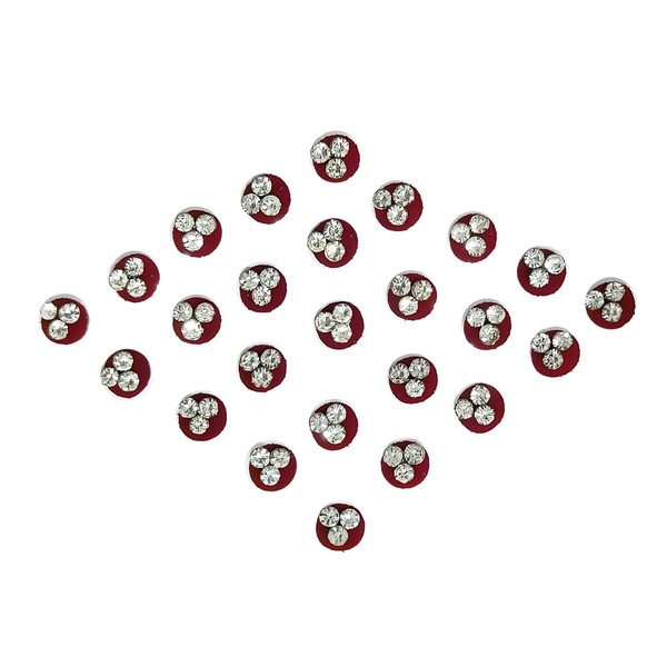 Generic Red Bindi Indian Small Round Circle Premium Bindi Assorted