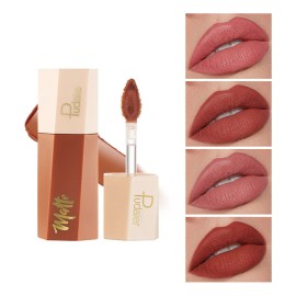Pudaier Lápiz Labial Mate De 14 Colores Terciopelo