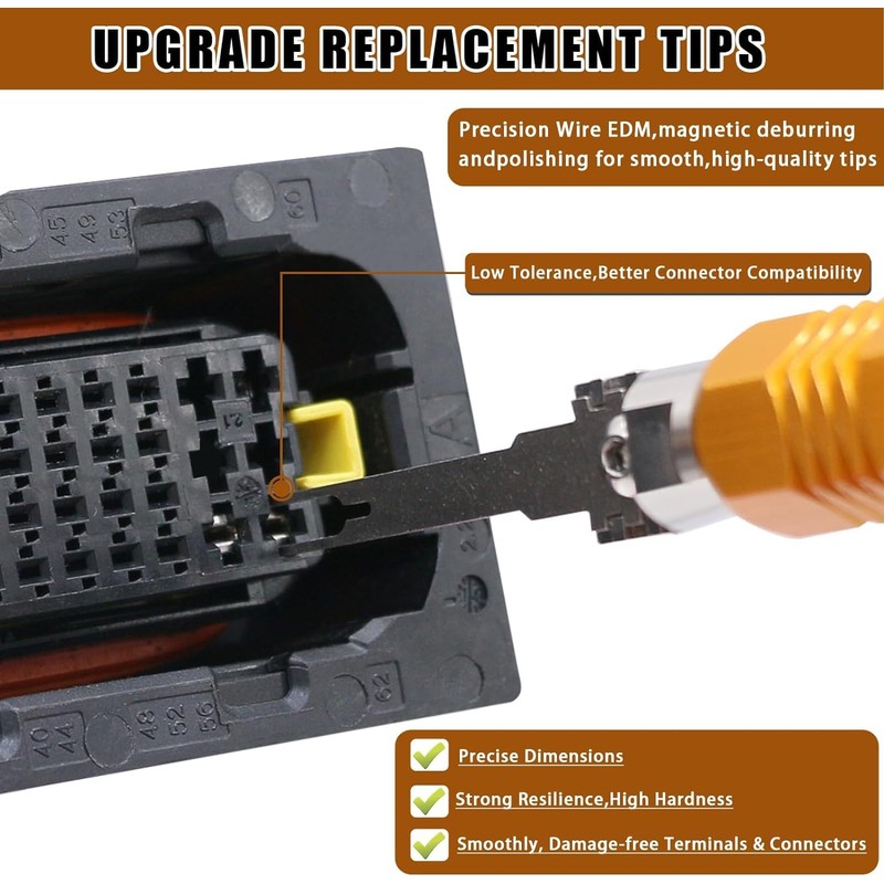 CHANG QI Car Pin Tool, Car Pin Tool Kit 8