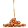 Vanilla Sea Salt Caramels, Gourmet Chewy Squares, Rich and Creamy