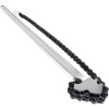 Carbon Steel Chain Pipe Wrench Metric 24-Inch 6.7-Inch Diameter Capacity