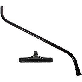 Cen-Tec Systems 98262-AZ Backpack Vacuum Commercial Cleaning Kit with 1-Piece S-Wand and EZ-Glide Carpet Tool, Black