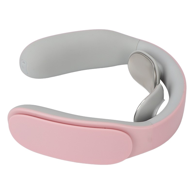 Electric Neck Massager Cordless USB Rechargeable Hot Compress Vibration Neck