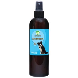 Showseason Bath & Brush Therapies® Ambrosia Pet Cologne 12.5 oz For Dogs | Long-Lasting Odor Eliminator | Paraben-Free | Biodegradable & Non-Toxic | Made in The USA
