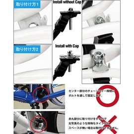 CYFIE Bicycle Kickstand Center Stand 20" 22" Lightweight for Road Bikes, Cross Bikes, Mountain Bikes, Black, Includes Allen Key Included, Easy Installation, Anti-Slip, Adjustable Length