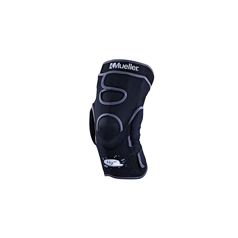 Mueller Hg80 Hinged Knee Brace, Large, Black, 1-Count Box