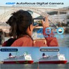 Digital Camera,Bofypoo 4K Autofocus Vlogging Camera with 32G Memory Card
