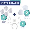 BabyBuddha - Accesorios para extractor de leche materna - Paquete