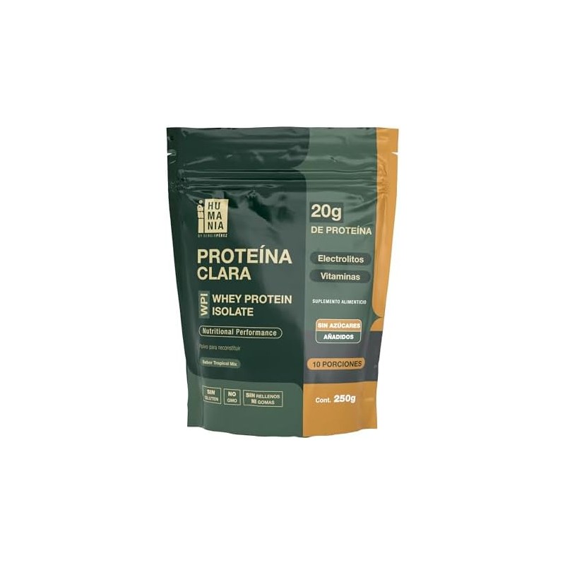 SP HUMANIA Proteína Clara Proteína Aislada de Suero (Whey Protein