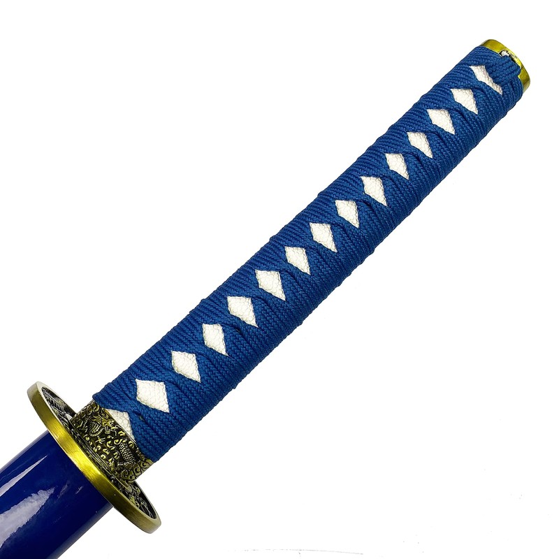 Bishamon 42 1/2" Samurai Sword Carbon Blade Dragon Scabbard Comes