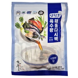 Dried Mix seafood, Anchovy Kelp Dashi Pack, Made In Korea (16gX 10Tea Bags)