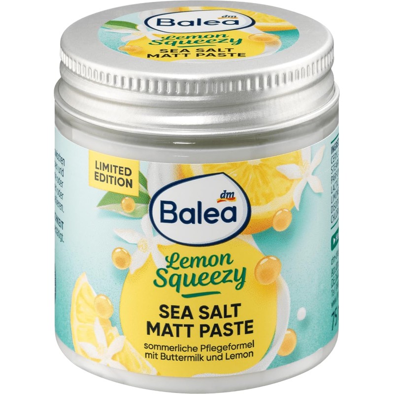 Balea 3er-Set LEMON SQEEZY Haarpflege: TWINPACK SHAMPOO & SPÜLUNG für