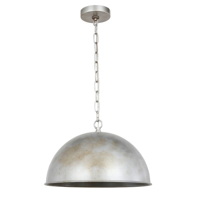 Elegant Lighting Living District Merce 1-Light Transitional Metal Pendant in