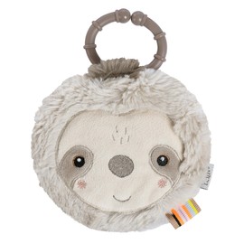 Fehn Fabric Book Sloth - Feeling Book with Nature Motifs: 6 Pages with Exciting Materials and Functions for Feeling, Grasping and Wondering - A Perfect Companion for Home and on the Go