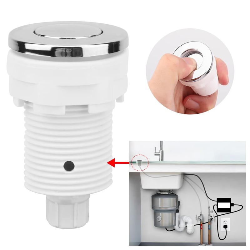 Air Pressure Bath Switch Tub Spa Massage Bath Garbage Waste