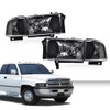 G-PLUS Headlight Lamps Compatible with 1994-2001 Dodge Ram 1500/1994-2002 Dodge