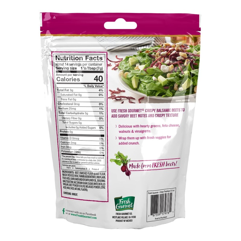 Fresh Gourmet Variety Pack - Includes 3.5 oz Crispy Balsamic