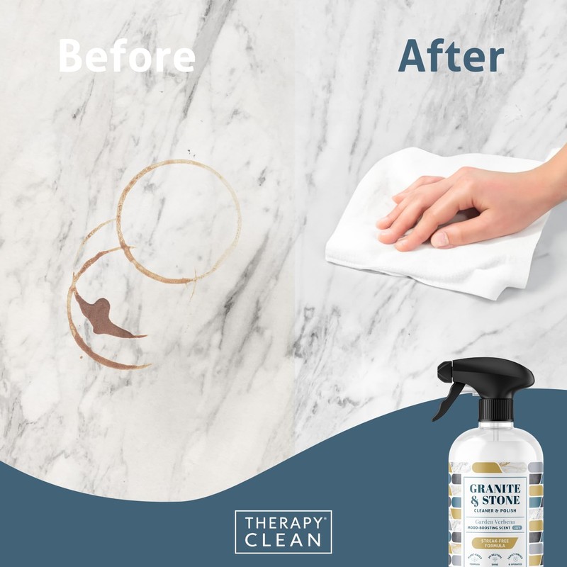Therapy Granite Cleaner & Polish (2 Pack) - Granite Countertop
