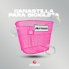 Piago Canasta Canastilla para Bicicleta de Acero Plastificado Varios Rodados