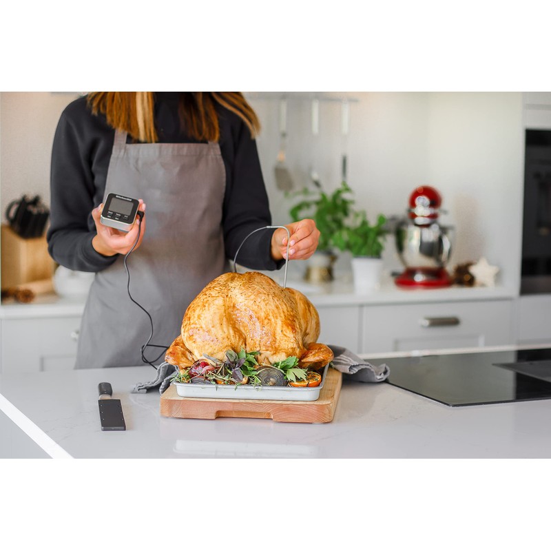 KitchenAid Global Digital Wired Probe Thermometer, Black, -20 to 250°C,
