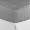 Satin Stripe Fitted Sheet 600 Thread Count – 40cm Extra