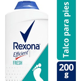 Talco Desodorante para Pies REXONA Efficient Fresh, 200 g