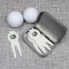 Azeeda 'Blue And White Flowers ' Golf Divot Tool/Repair Fork