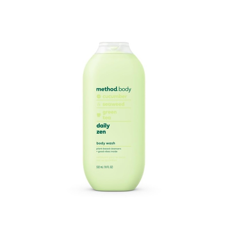 Method Body Wash Variety, 1 Daily Zen, 1 Pure Peace,