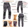 FASHIO FF Mens Cordura Safety Trouser Utility Cargo Knee Reinforced