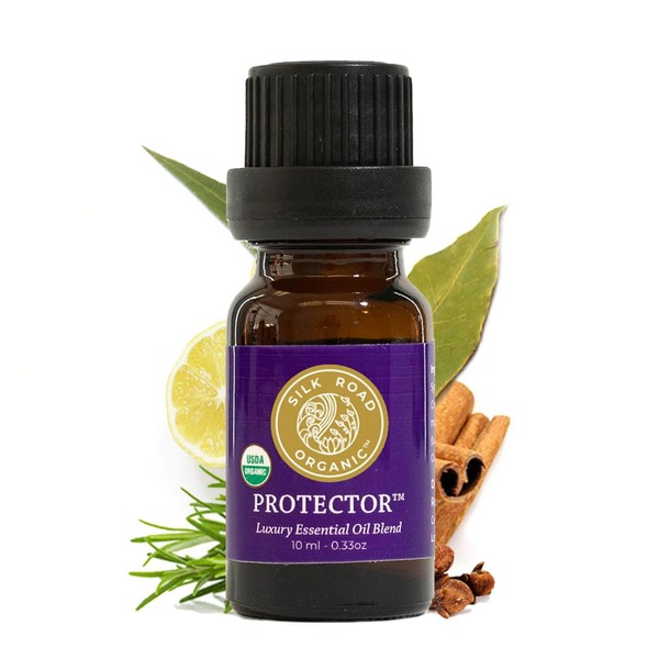 Silk Road Organic Protector Essential Oil Immunity Blend, Based on