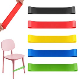 TRKETK Pack of 5 Stretchy Chair Bands for Children, Chair Fidget Bands Flexible Seat Belts for Children, Springy Stress Bands, Sensory Chair Bands, Suitable for Children with Sensory ADHD and Autism