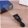 Baluue 1pc Wide Tooth Rake Comb Handle for Hair Detangling