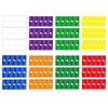 Pack of 8 Cable Labels, Cable Identification Labels, Writeable Label