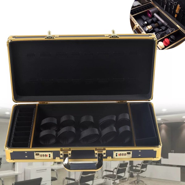 SENDERPICK Barber Suitcase Carrying Case Clippers Trimmers Tool Storage Box