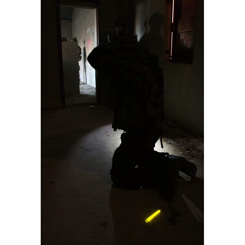 Cyalume ChemLight Military Grade Chemical Light Sticks, Yellow 6" Long,