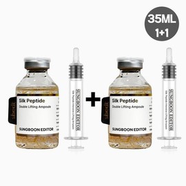 [1+1] Ingredient Editor Silk Peptide Double Dissolving Thread Double Lifting Ampoule 35ml (42078149) / [1+1] 성분에디터 실크 펩타이드 2중 녹는실 더블 리프팅 앰플 35ml (42078149)