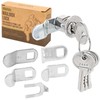 Mailbox Lock Replacement - Universal Mailbox Locks with 4 Keys