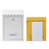 ARREGUI Civic E5721-C Galvanised Steel Letterbox, Size S (DIN A5