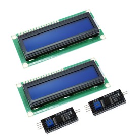 YMS PARTS (1 Piece) Separated LCD 1602 Display Module, Blue Background White Letters, 16 x 2 Lines (Separated Type, IIC Interface) (1)