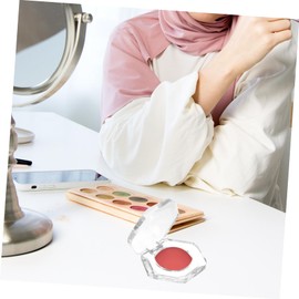 BIUDECO 4pcs Empty Eyeshadow Pans Makeup Palettes Refillable Makeup Tte for Eyeshadow Blusher