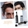 LALAFINA 3pcs Comb Styling Gel Bottle Men's Conditioner Gray Hair