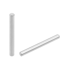 Yesallwas 100Pcs 3mm x 30mm Dowel Pin, Stainless Steel Shelf Support Pin Fasten Elements (3mm*30mm -100PCS)