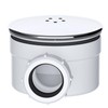 SPARES2GO Shower Trap for 90mm Tray Plug Hole 1.5" Luxury