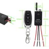 dstfuy Light Switch Set Radio, 3-Way Mini Remote Switch, DC
