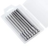 YUHIAKE Hex Bit Set Long 7-Piece Magnetic Hexagon Head Bit