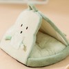 Pet Tent Cave Bed Soft Comfortable Breathable Warm Cat Bed
