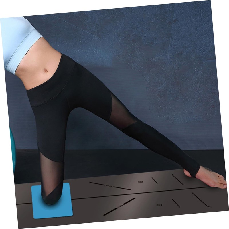 Kisangel Natural Rubber Yoga Mat Kneepads Workout Knee Pads Fitness